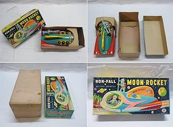 Amazon.co.jp: ビンテージ 動作品マスダヤ ブリキ ムーン
